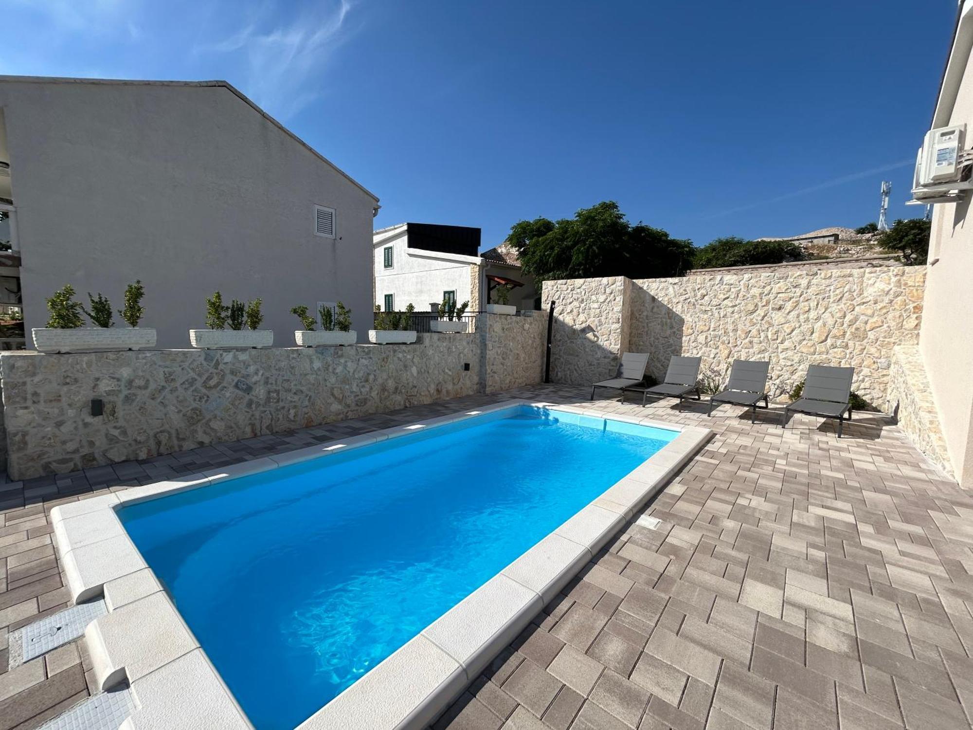 Villa Kamia With Private Heated Pool And Electric Vehicle Adapter Zubovici Exterior photo
