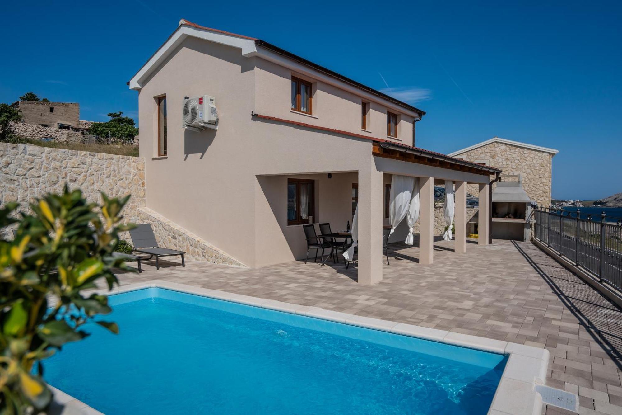 Villa Kamia With Private Heated Pool And Electric Vehicle Adapter Zubovici Exterior photo