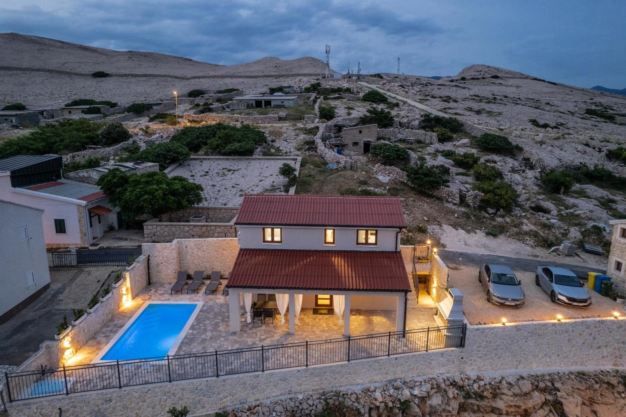 Villa Kamia With Private Heated Pool And Electric Vehicle Adapter Zubovici Exterior photo